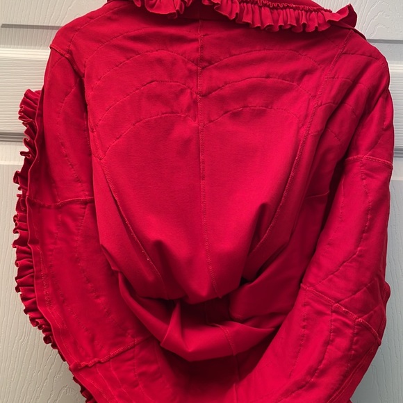 LEMON LOVES LIME Red Ruffle Tank Dress - Picture 5 of 8